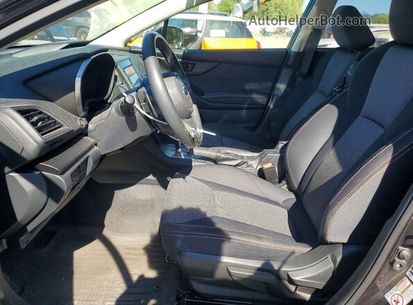 JF2GTAEC4K8297343 2019 SUBARU CROSSTREK Black Սալոնի դիմացի տեսք