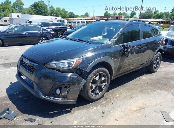 JF2GTAEC4L8200112 2020 SUBARU CROSSTREK Black Передня ліва чверть