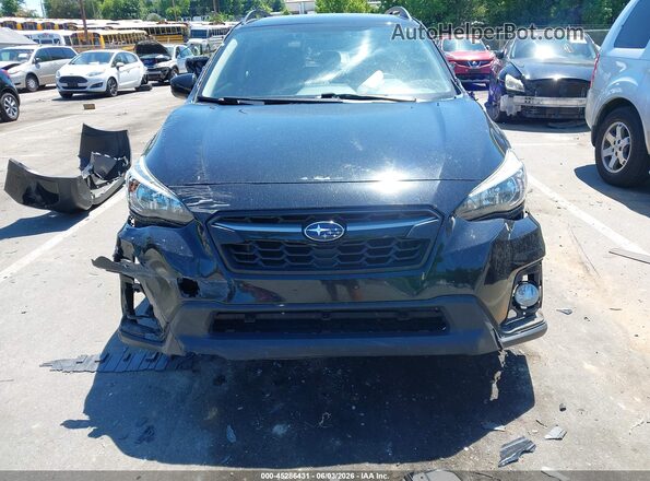 JF2GTAEC4L8200112 2020 SUBARU CROSSTREK Black Вид задньої частини салону