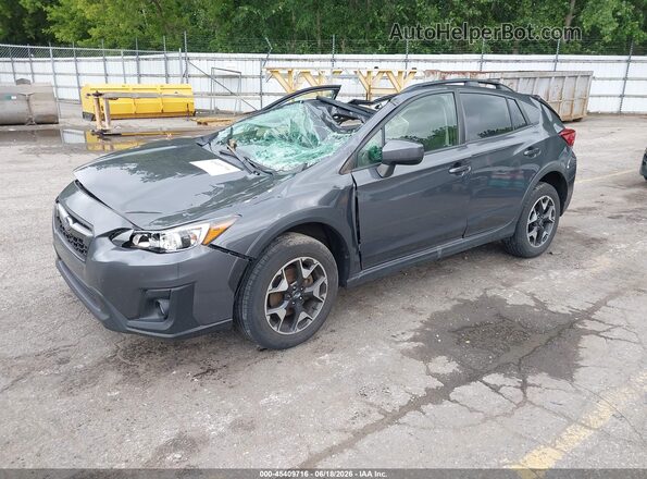 JF2GTAEC4L8253618 2020 SUBARU CROSSTREK Gray Передня ліва чверть