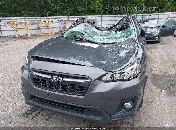JF2GTAEC4L8253618 2020 SUBARU CROSSTREK Gray Вид спереду