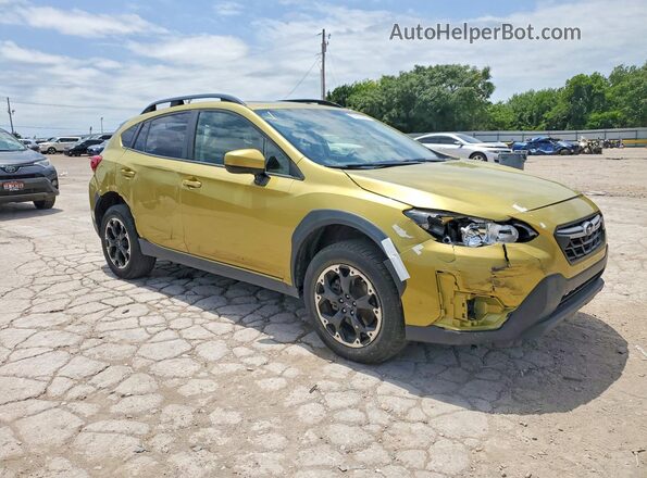 JF2GTAEC4MH373565 2021 SUBARU CROSSTREK Зеленый 