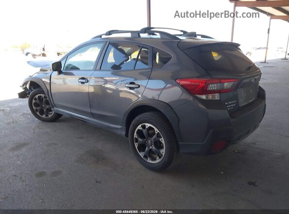 JF2GTAEC4NH272690 2022 SUBARU CROSSTREK Gray Trasero izquierdo