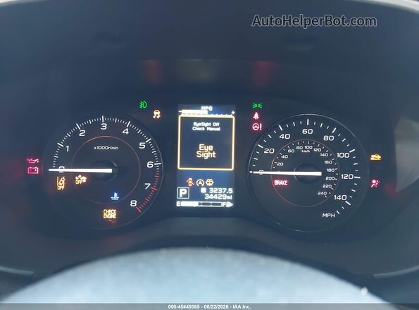 JF2GTAEC4NH272690 2022 SUBARU CROSSTREK Gray Vista de los asientos traseros