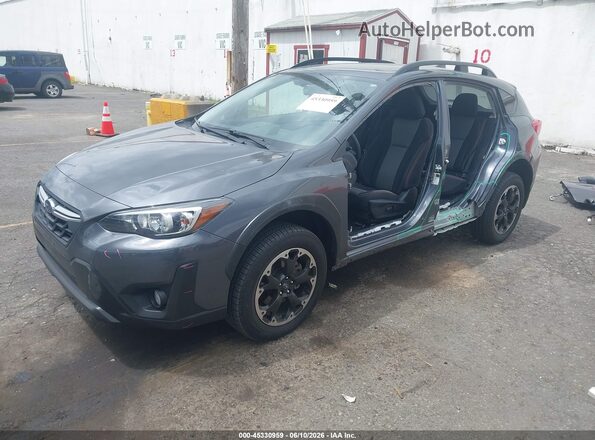 JF2GTAEC4P8225551 2023 SUBARU CROSSTREK Серый Передняя левая четверть