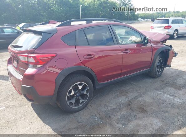JF2GTAEC5K8397502 2019 SUBARU CROSSTREK Бордовый Задняя правая четверть