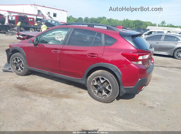 JF2GTAEC5K8397502 2019 SUBARU CROSSTREK Бордовый Задняя левая четверть