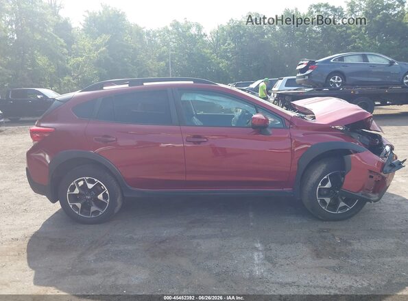JF2GTAEC5K8397502 2019 SUBARU CROSSTREK Бордовый Вид задней части салона