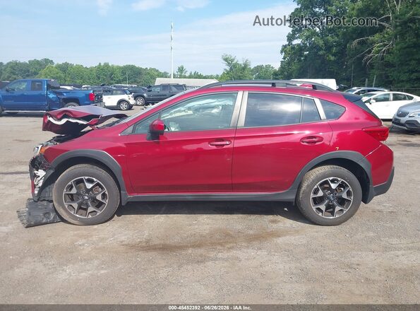 JF2GTAEC5K8397502 2019 SUBARU CROSSTREK Бордовый Панорамный вид салона 360°