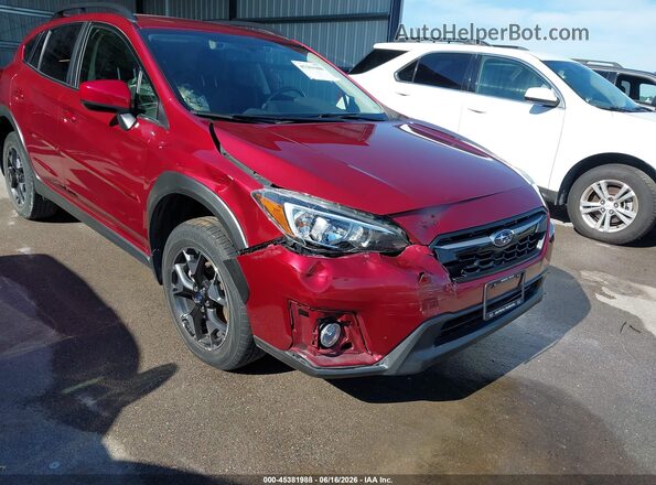 JF2GTAEC5KH390050 2019 SUBARU CROSSTREK Красный Вид спереди