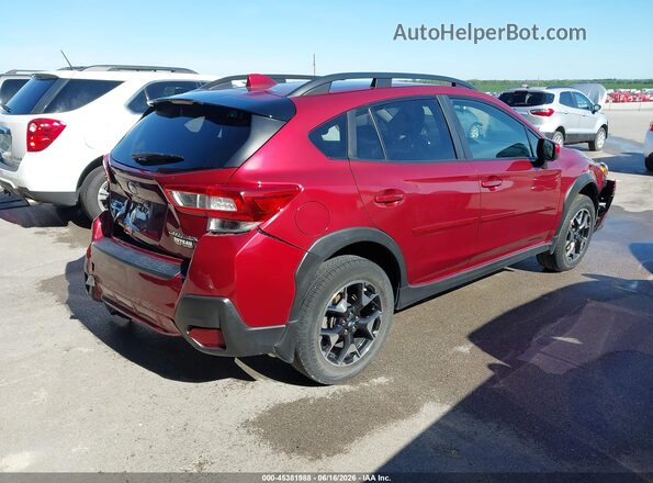 JF2GTAEC5KH390050 2019 SUBARU CROSSTREK Красный Задняя правая четверть