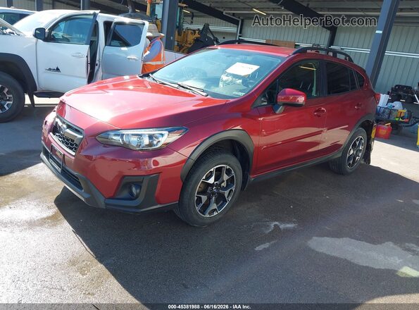 JF2GTAEC5KH390050 2019 SUBARU CROSSTREK Красный Передняя левая четверть