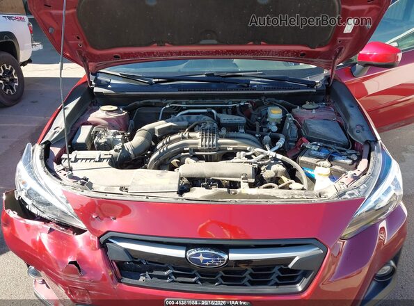 JF2GTAEC5KH390050 2019 SUBARU CROSSTREK Красный Вид сзади
