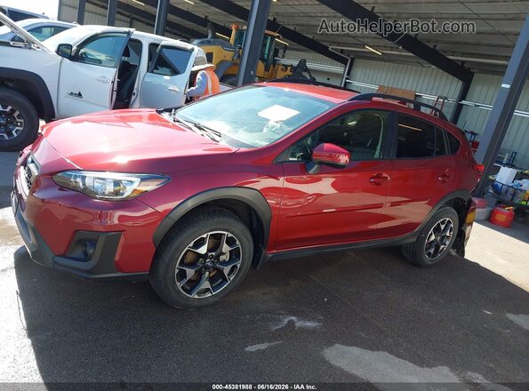 JF2GTAEC5KH390050 2019 SUBARU CROSSTREK Красный Панорамный вид салона 360°