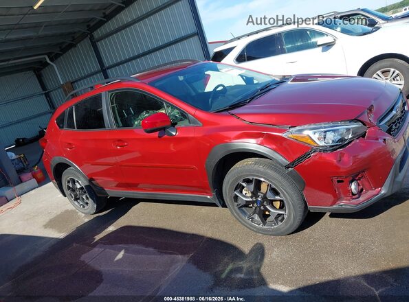 JF2GTAEC5KH390050 2019 SUBARU CROSSTREK Красный Вид задней части салона