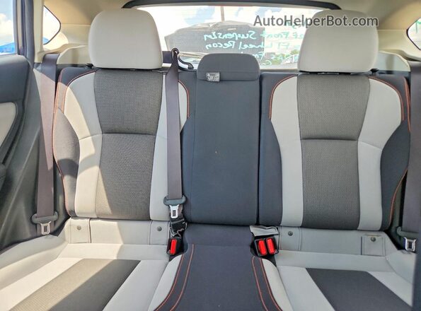JF2GTAEC5M8300222 2021 SUBARU CROSSTREK Gray Rear seats view