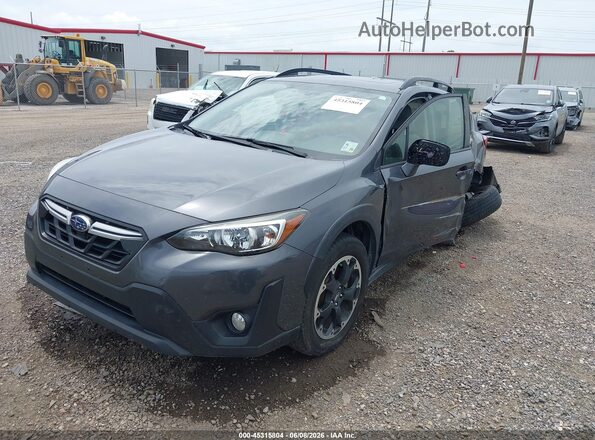 JF2GTAEC5MH227787 2021 SUBARU CROSSTREK Gray Front left