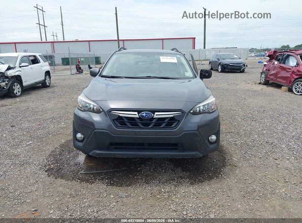 JF2GTAEC5MH227787 2021 SUBARU CROSSTREK Gray Rear interior view