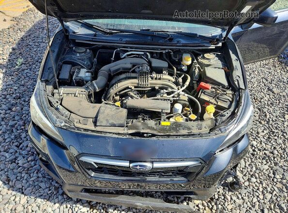 JF2GTAEC6K8351872 2019 SUBARU CROSSTREK Синий Вид подкапотного пространства