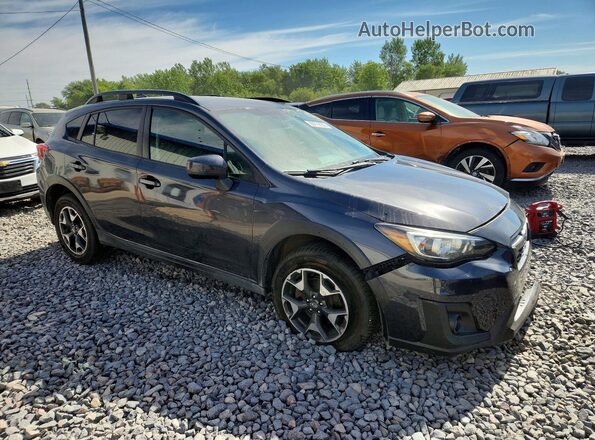 JF2GTAEC6K8351872 2019 SUBARU CROSSTREK Синий Передняя правая четверть