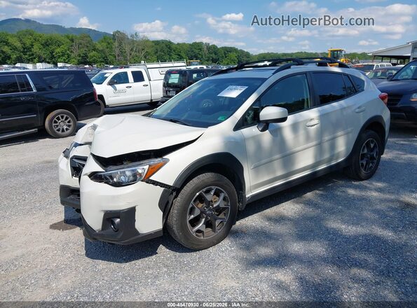 JF2GTAEC6L8244127 2020 SUBARU CROSSTREK White Przód lewy