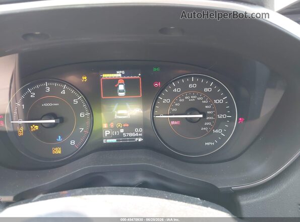 JF2GTAEC6L8244127 2020 SUBARU CROSSTREK White Widok tylnych siedzeń