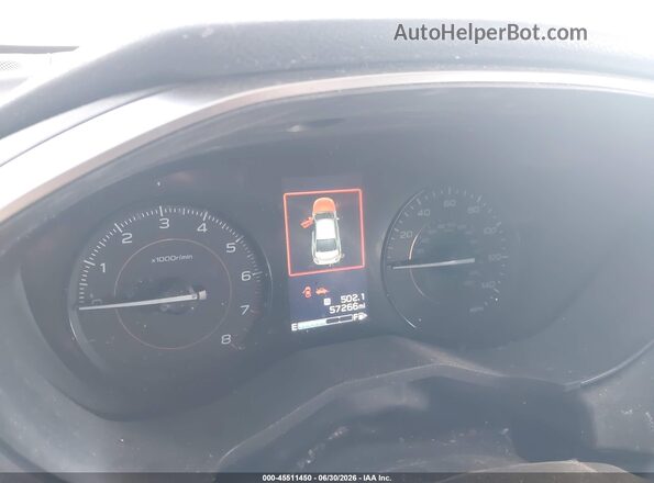 JF2GTAEC6L8258013 2020 SUBARU CROSSTREK White Հետևի նստատեղերի տեսք