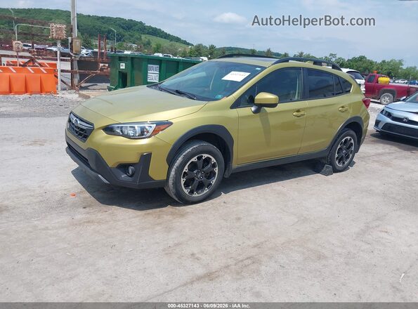 JF2GTAEC6PH208590 2023 SUBARU CROSSTREK Green Przód lewy