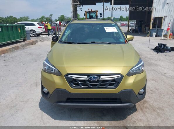 JF2GTAEC6PH208590 2023 SUBARU CROSSTREK Green Widok wnętrza z tyłu