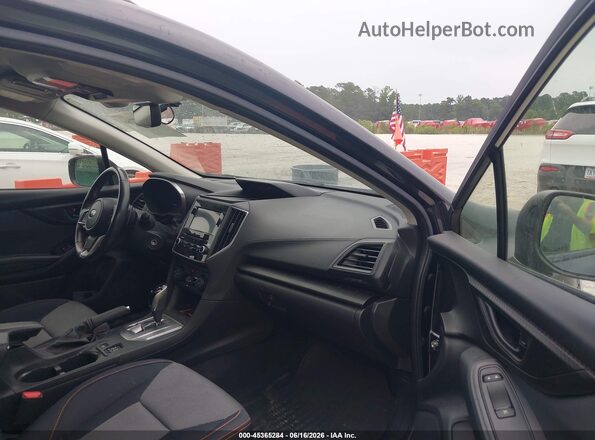 JF2GTAEC7K8378336 2019 SUBARU CROSSTREK Gray წინა სალონის ხედი