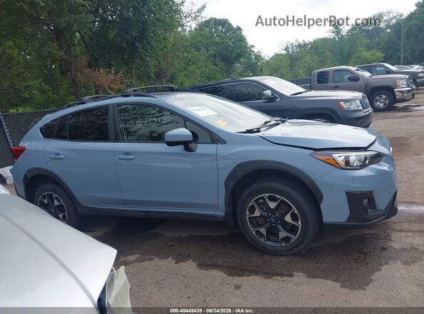JF2GTAEC7KH221826 2019 SUBARU CROSSTREK Blue Rear interior view