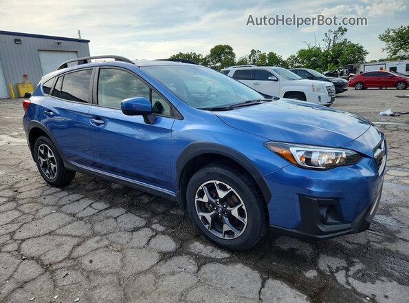 JF2GTAEC7LH258375 2020 SUBARU CROSSTREK Blue წინა მარჯვენა