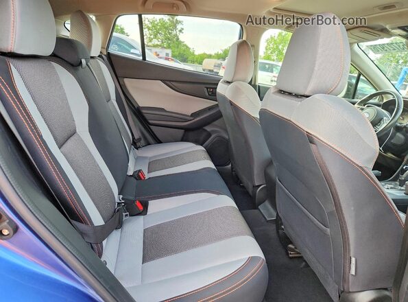 JF2GTAEC7LH258375 2020 SUBARU CROSSTREK Blue უკანა სალონის ხედი