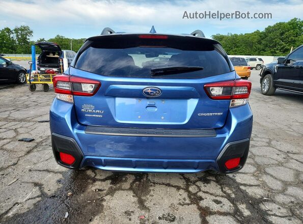 JF2GTAEC7LH258375 2020 SUBARU CROSSTREK Blue უკანა ხედი