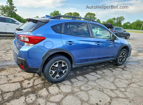 JF2GTAEC7LH258375 2020 SUBARU CROSSTREK Blue უკანა მარჯვენა