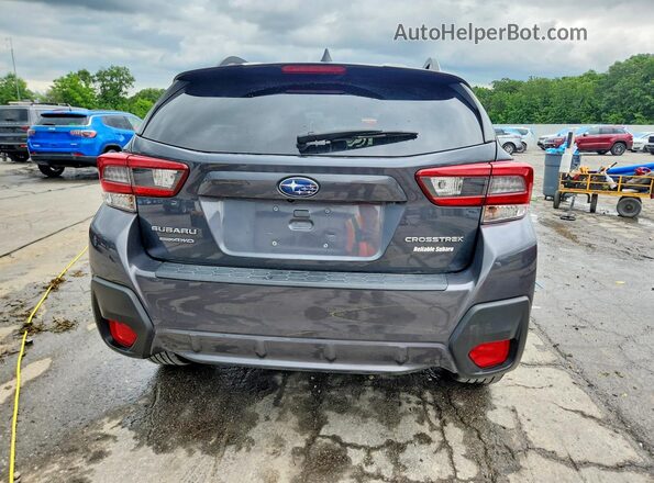 JF2GTAEC7NH213522 2022 SUBARU CROSSTREK Gray Вид ззаду