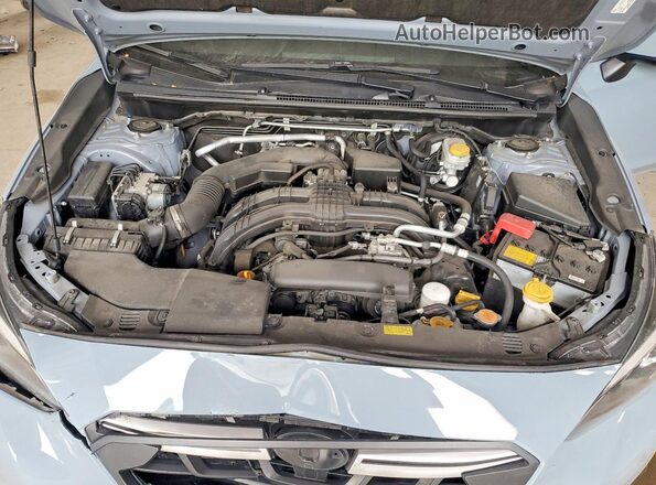 JF2GTAEC7P8245194 2023 SUBARU CROSSTREK Синий Вид подкапотного пространства