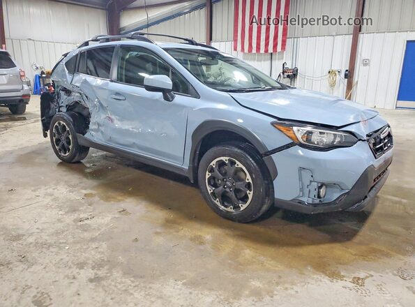 JF2GTAEC7P8245194 2023 SUBARU CROSSTREK Синий Передняя правая четверть