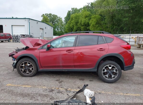 JF2GTAEC8KH285390 2019 SUBARU CROSSTREK Red Սալոնի հետևի տեսք