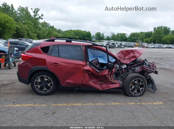 JF2GTAEC8KH285390 2019 SUBARU CROSSTREK Red Սարքավորումների վահանակի տեսք