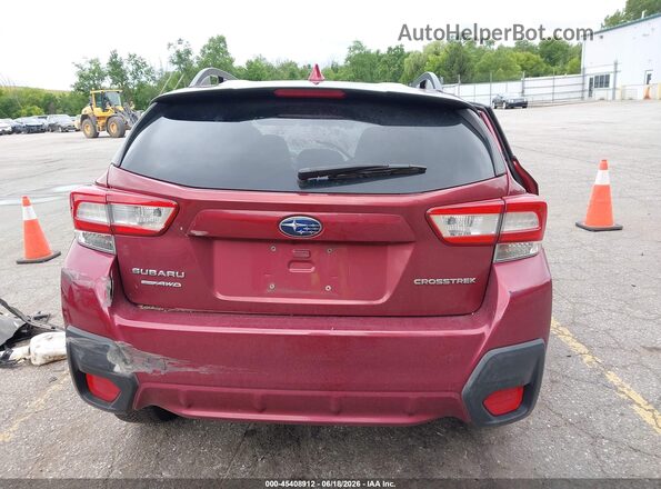 JF2GTAEC8KH285390 2019 SUBARU CROSSTREK Red 