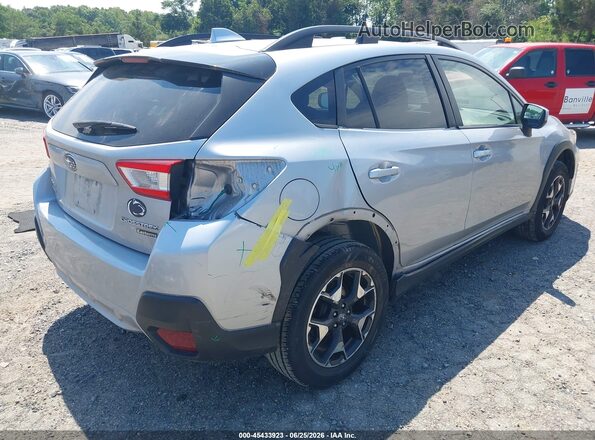 JF2GTAEC8KH318338 2019 SUBARU CROSSTREK Серебряный Задняя правая четверть