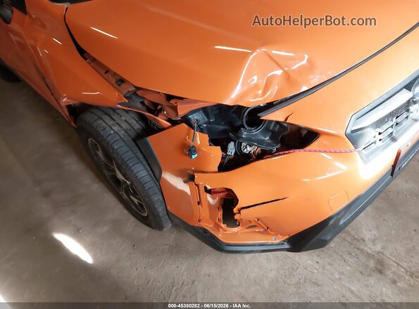 JF2GTAEC8KH387448 2019 SUBARU CROSSTREK Orange Դիմացի տեսք