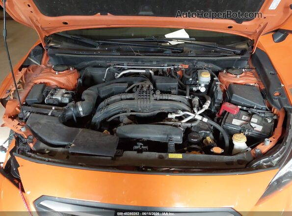JF2GTAEC8KH387448 2019 SUBARU CROSSTREK Orange Հետևի տեսք