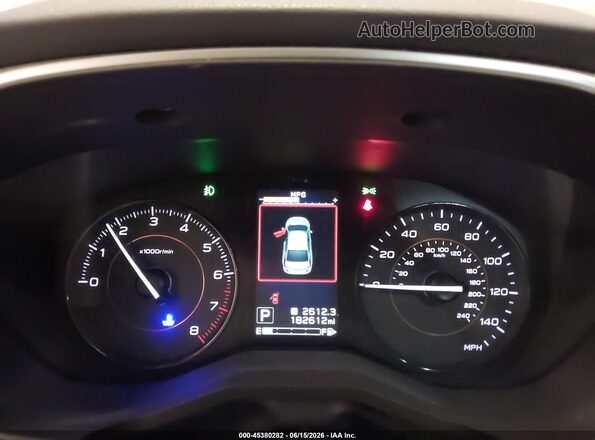 JF2GTAEC8KH387448 2019 SUBARU CROSSTREK Orange Հետևի նստատեղերի տեսք