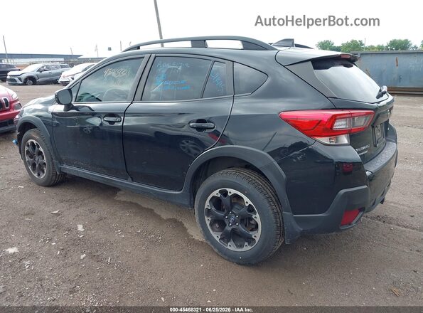 JF2GTAEC8M8277356 2021 SUBARU CROSSTREK Black Rear left