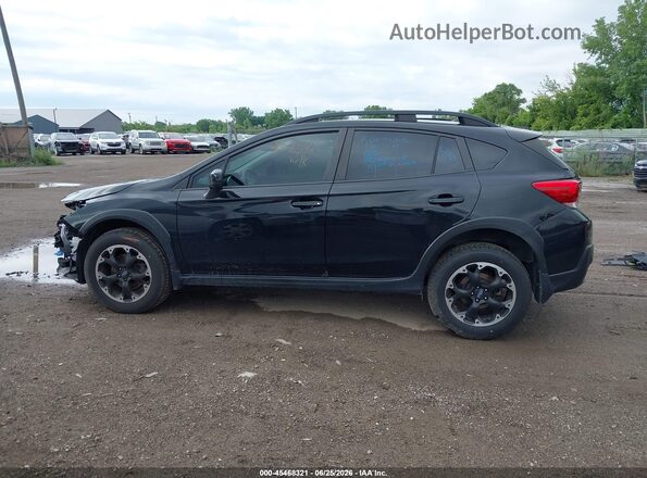 JF2GTAEC8M8277356 2021 SUBARU CROSSTREK Black 