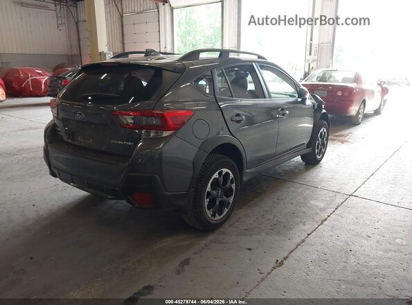 JF2GTAEC8M8280094 2021 SUBARU CROSSTREK Gray Trasero derecho