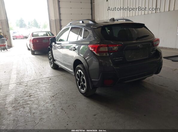 JF2GTAEC8M8280094 2021 SUBARU CROSSTREK Gray Trasero izquierdo