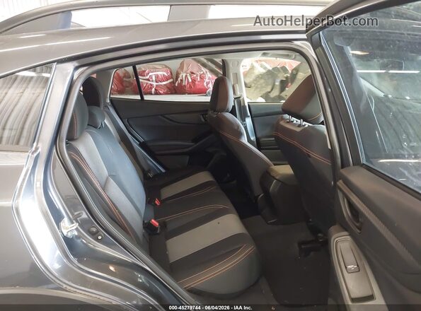 JF2GTAEC8M8280094 2021 SUBARU CROSSTREK Gray Vista de la etiqueta del VIN